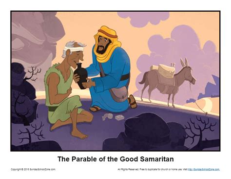 The Good Samaritan Archives Childrens Bible Activities Sunday