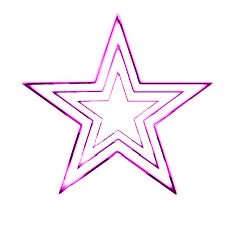 Hot Pink Star Clip Art