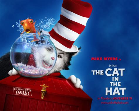 Dr Seuss The Cat In The Hat 2003 Mike Myers Spencer Breslin
