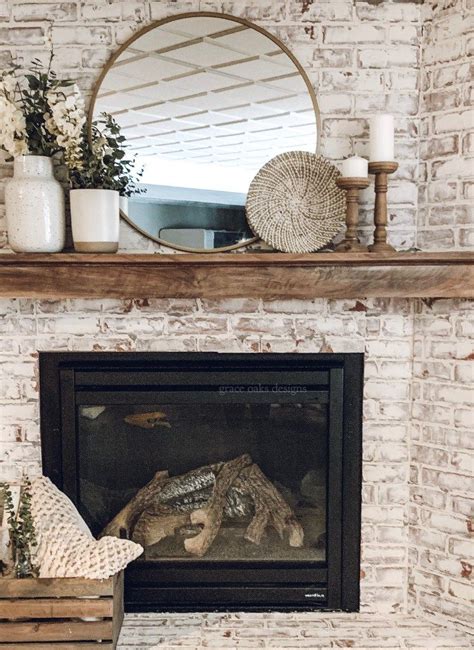 So why not create a german smear fireplace? DIY FAUX GERMAN SCHMEAR & FIREPLACE UPDATE | Brick ...
