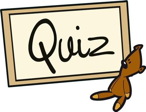 Quiz Teddy Quiz Mr Bean Clipart Full Size Clipart 5749934