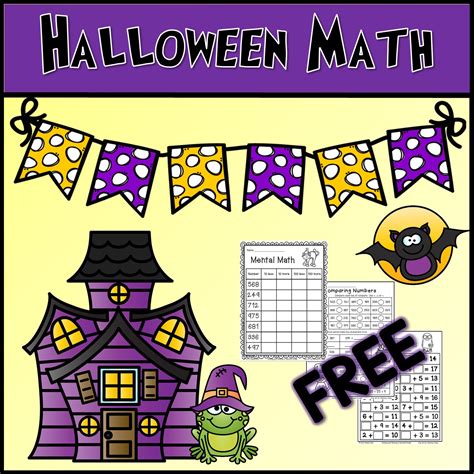 20 Free Halloween Worksheets For First And Second Grade