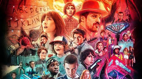 All Characters In Stranger Things Hd Stranger Things Wallpapers Hd