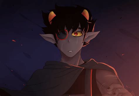 Animated Commander Karkat Panel Redraw By Scorpioncard On Deviantart