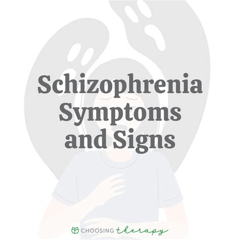 What Are The Symptoms And Signs Of Schizophrenia