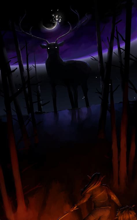 Encounter With The Vile Stag Oc Art Rdnd