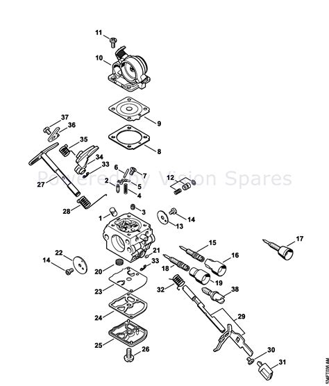 Stihl Ms290 Chainsaw Parts Diagram