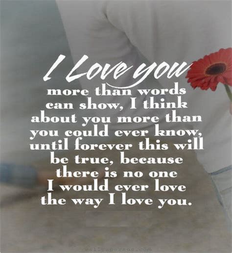 Best collection of famous quotes and sayings on the web! I Love You More Than Words Can Show Pictures, Photos, and ...