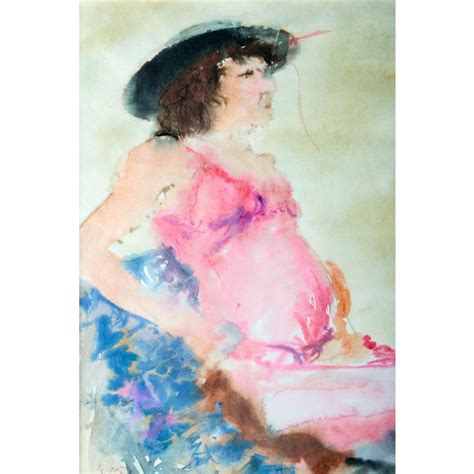 Pinky Richard Jerzy Watercolor Painting On Paper Chairish