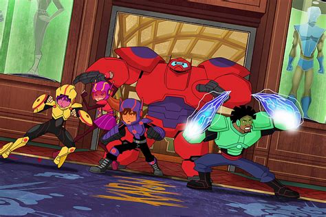 Big Hero 6 Tv Series Deals With An Emergency In New Clip