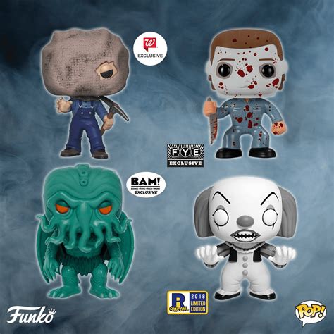 Four Upcoming Funko Pop Horror Exclusives Include Sackhead Jason From