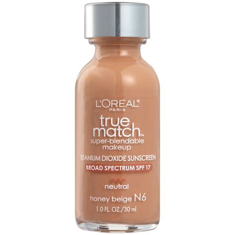 Loreal Paris True Match Super Blendable Foundation Makeup Honey Beige