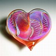 Robert Burch Glass Heavenly Heart - Robert Burch Glass