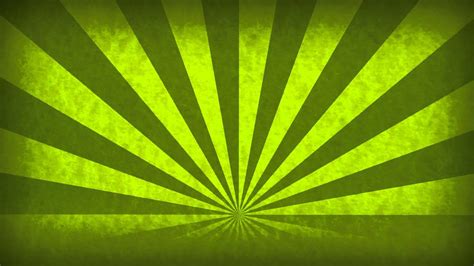 Rotating Sunbeams Green Abstract Motion Background Loop