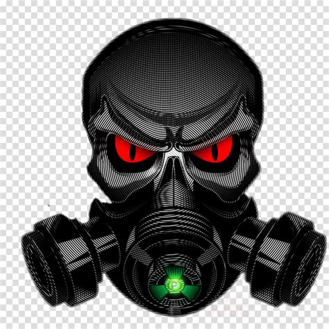 Gas Mask Transparent