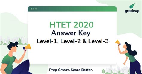 Download pdf ctet 2021 keys and question paper of january exam for paper 1 & 2. HTET Answer Key 2021 for PGT, TGT, PRT: Download Set A,B,C ...