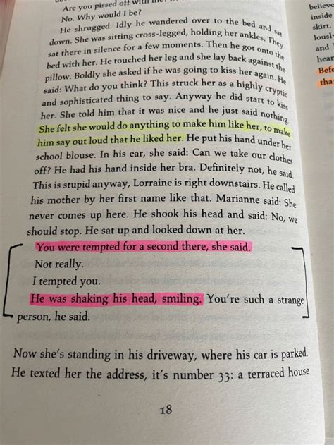 Normal People Book Qoutes Normal People Book Annotation