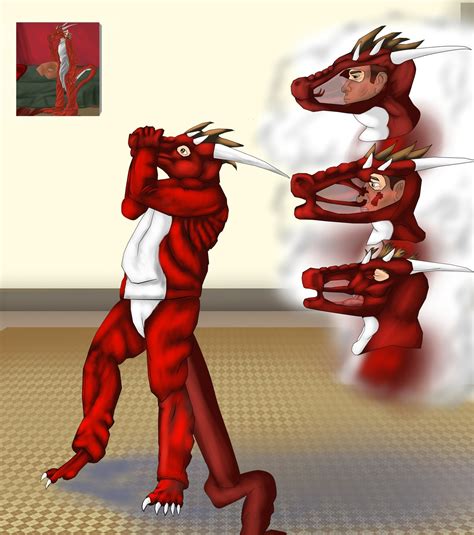 Maskaphobia Red Dragon Costume Tf By Lucern Transfur