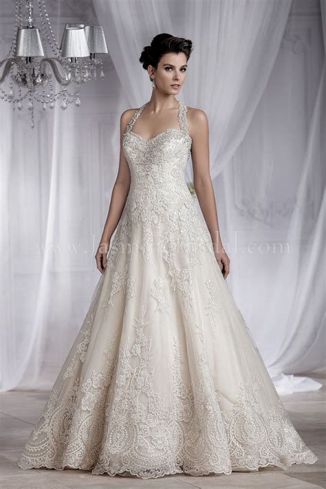 T182064 Sweetheart Neckline Lace Wedding Dress With Detachable Beaded