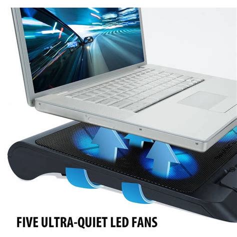 Enhance Gx C1 Laptop Cooling Stand 1575 X 1275 With 5 Led Fans