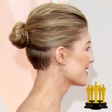Oscars 2017 The Best Red Carpet Updos Short Hair Styles Grey Hair