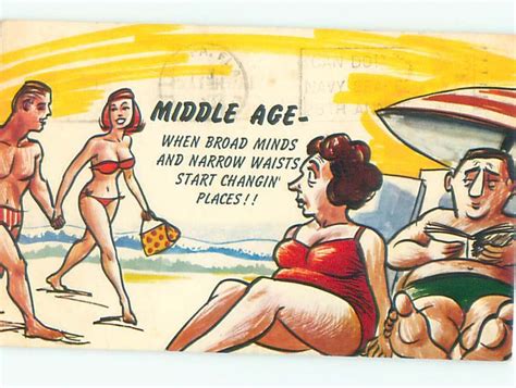 Pre Risque Comic Older Woman Notices Sexy Bikini Girl Ab Topics Risque Women