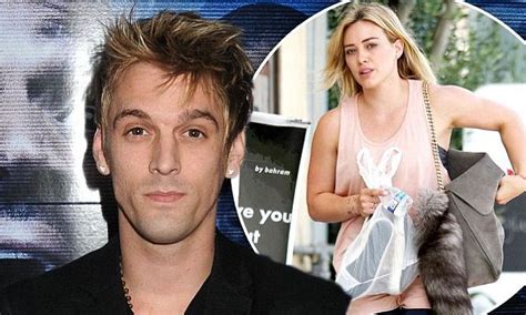 Aaron Carter Says Hell Never Give Up On Lost Love Hilary Duff