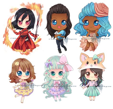 Chibi Commissions By Runawaywithyou On Deviantart