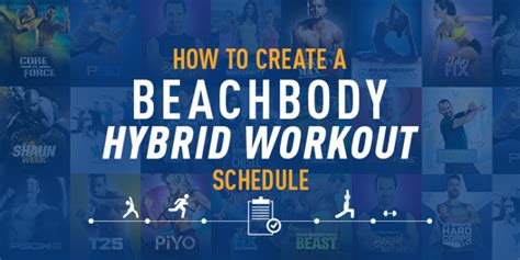 How to Create a Hybrid Workout Schedule | The Beachbody Blog