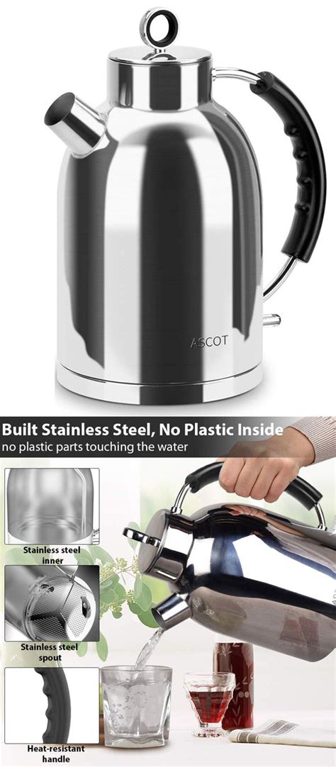 You can use an electric kettle to boil your water very fast and in a safer way. Best Electric Kettle -Top Rated Electric Water Kettle (New ...