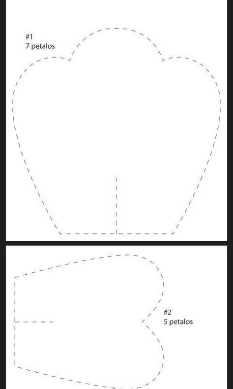 25 Mejor Buscando Patrones Moldes De Flores Grandes Alyshia Kanters