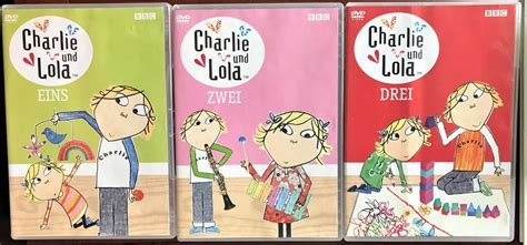charlie und lola vol 1 3 3 dvds kaufen auf ricardo