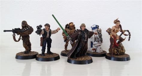 Star Wars 40k Crossover Warhammer Models The Darkest Star Wars Universe