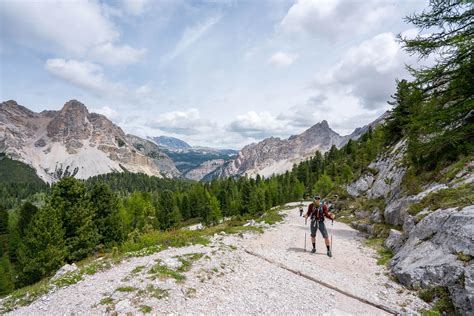 Hiking Through The Dolomites The Hard Day Rifugio Sennes To Rifugio