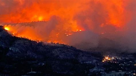 Hundreds Evacuated Thousands On Notice As Wildfire Flares