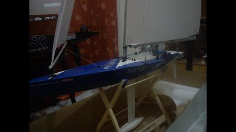 Rc Sailboat Seawind Kyosho Ready Set 2014 Youtube