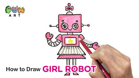 Easy For Kids Easy How To Draw A Robot You Can Learn How To Draw A