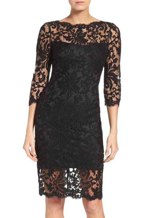 Tadashi Shoji Embroidered Lace Sheath Dress Nordstrom