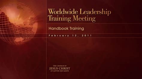 Worldwide Leadership Training