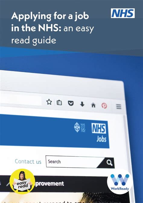 4 Applying For A Job In The Nhs An Easy Read Guide Suffolk