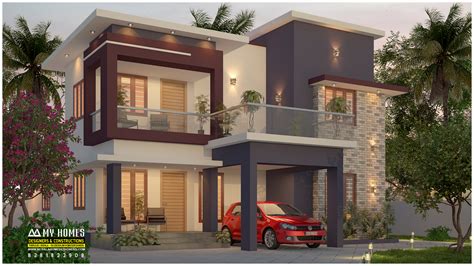 New Kerala House Plans With Photos With Latest Double Storey Homes My