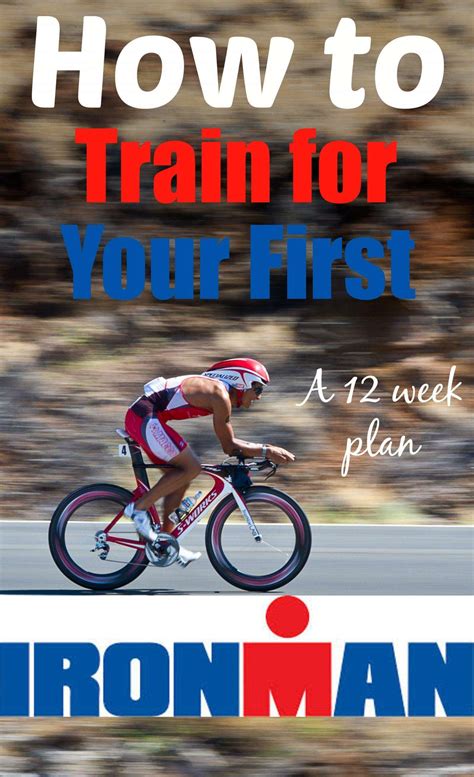 Triathlon Training Your First Ironman 703 A 12 Week Plan