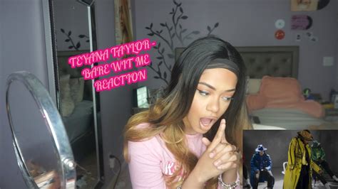 Teyana Taylor Bare Wit Me Music Video Reaction Youtube
