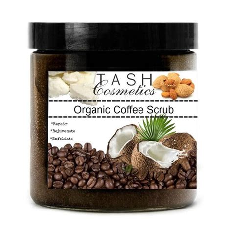 100 Natural Organic Arabica Coffee Scrub With Organic Coffee