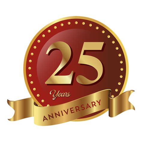 Maybe you would like to learn more about one of these? 25th Anniversary Badge Logo Icon, Anniversary, 25 ...