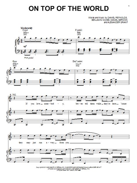 Top quality, printable imagine dragons sheet music to download instantly. Imagine Dragons - Search Results | Sheet Music Direct
