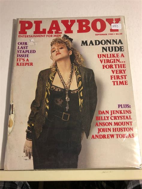 Mavin Vintage Adult Playboy Magazine September 1985 Madonna Nude 542