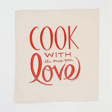 Cook with Love Tea Towel | Terrain