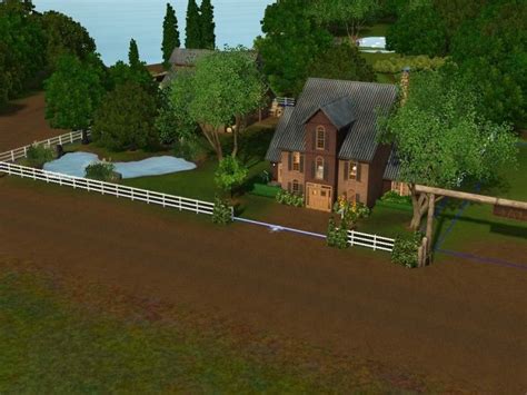 57 Walnut Fields Large Barn With 4 Horses Stable And Loft Above Sims