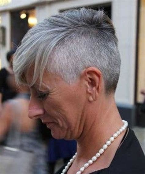 2018 2019 Grey Short Haircuts For Older Women Over 50 Hairstyles